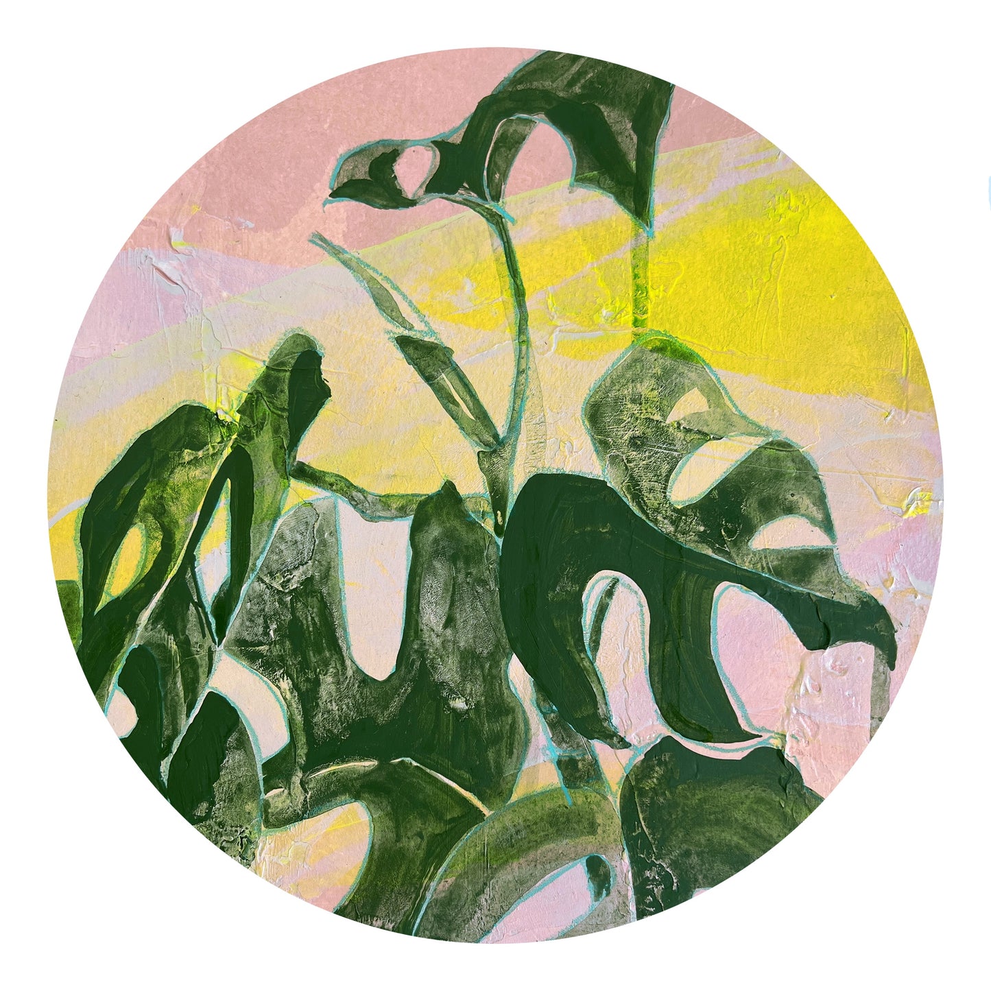 Coastal Monstera 1 - Fine Art Print