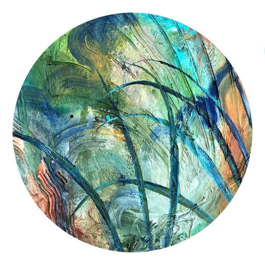 King Palm frond - Fine Art Print